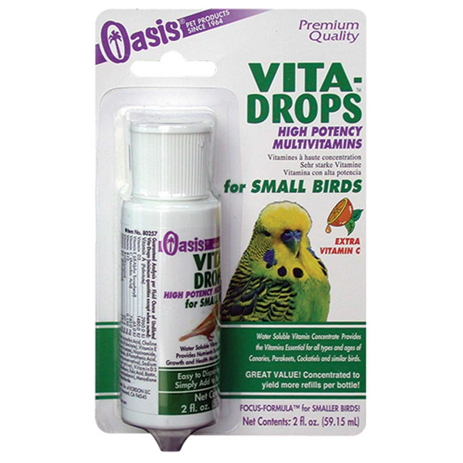 Oasis Vita Drops for Small Birds A45925