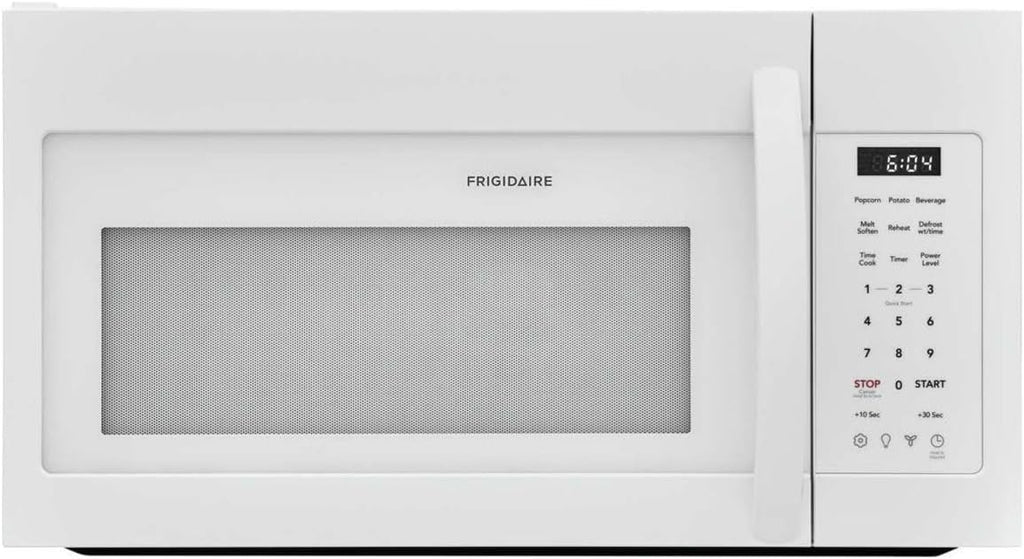 30 Inch Wide 1.8 Cu. Ft. 1500 Watt Over the Range Microwave White A185