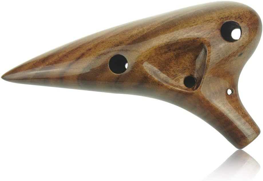 12 Hole Alto C Acacia Wood Ocarina J843193