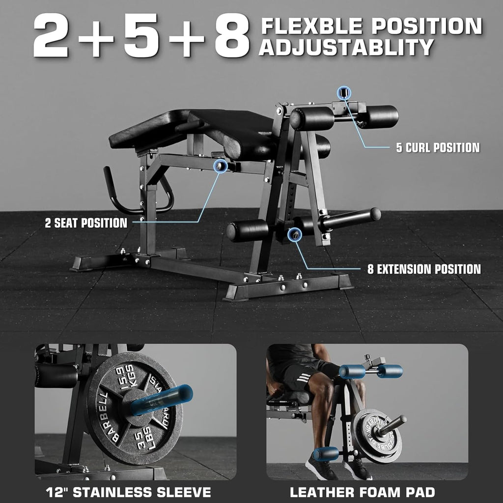 Leg Extension and Leg Curl Machine K544