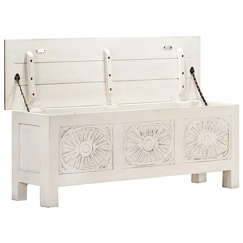Solid Acacia Wood Storage Chest M88713