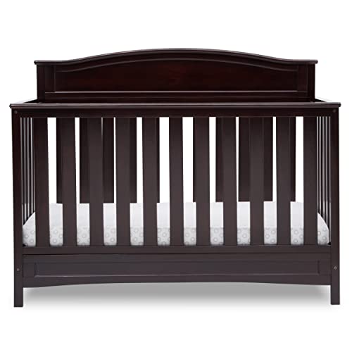 White 4-in-1 Convertible Baby Crib Y94335