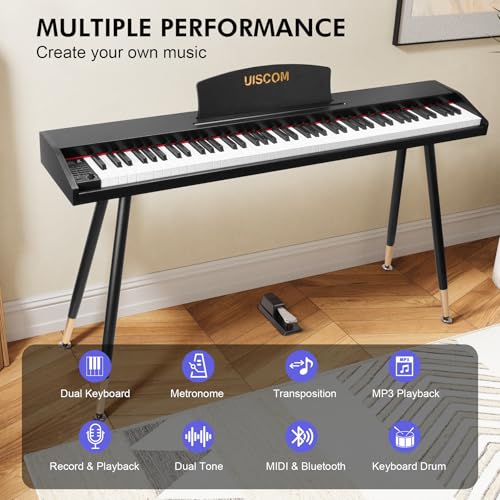 88 Key Semi-Weighted Digital Piano with Stand P21815