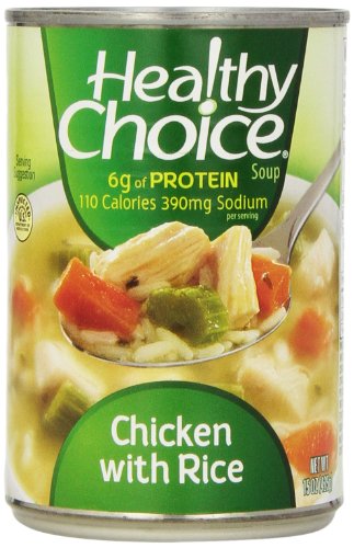 15 oz. Chicken Noodle and Chicken with Rice Soup Variety Pack G476
