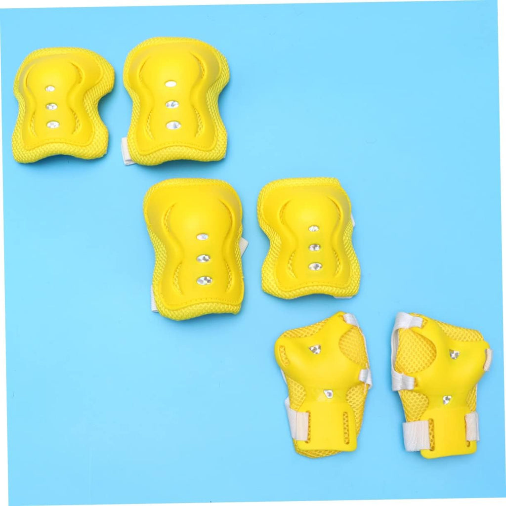 18 pcs Set Elbow Pads Knee Protector Wrist Guards Protective Gear Q984633
