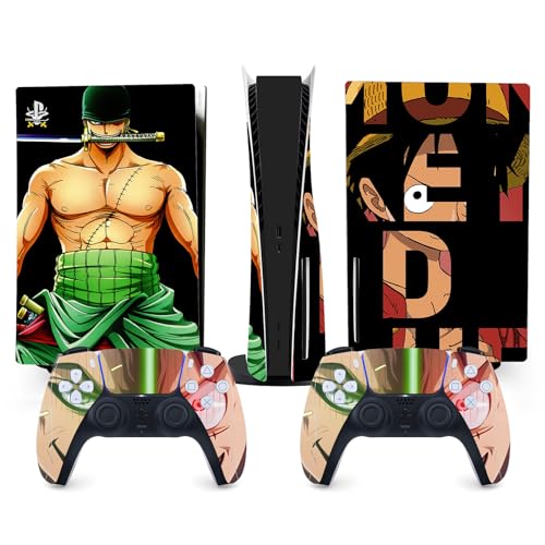 Anime One Piece Straw Hat Pirates Matte Finish Vinyl Wrap Sticker Full Decal Skin Set C8388