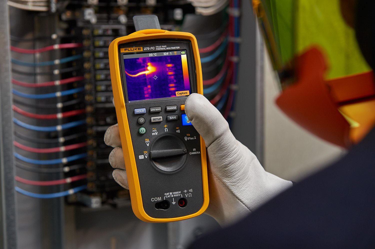 Wireless TRMS Thermal Multimeter with Built-in Thermal Imager P754