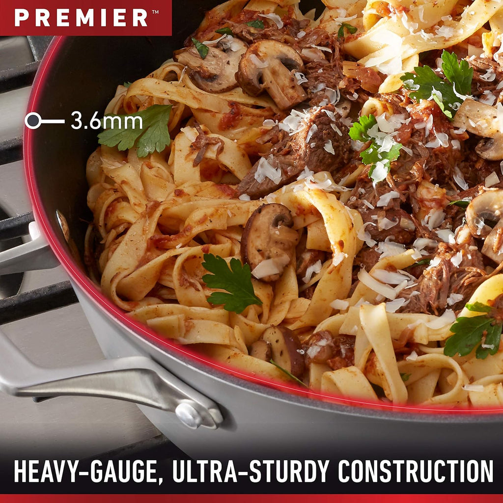 Hard-Anodized Nonstick 10-Inch and 12-Inch Fry Pan Combo J5431