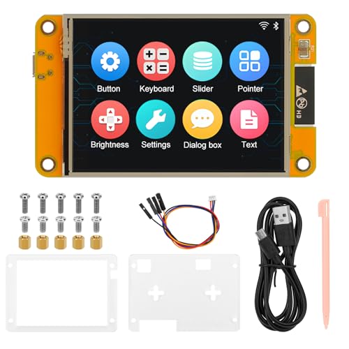2 Pack 2.8" ESP32 Development Board WiFi Bluetooth Dual-core 240x320 Smart LCD Display TFT Module Touch Screen G33900