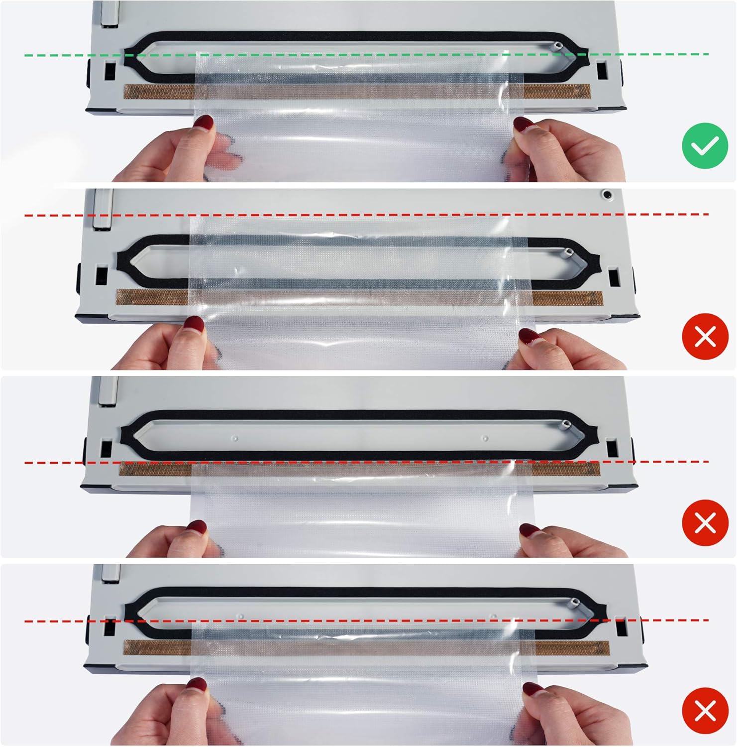 Compact Vacuum Sealer Machine with Starter Kit F4176