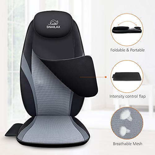 Shiatsu Massage Cushion with Heat Kneading Back Massager R4811