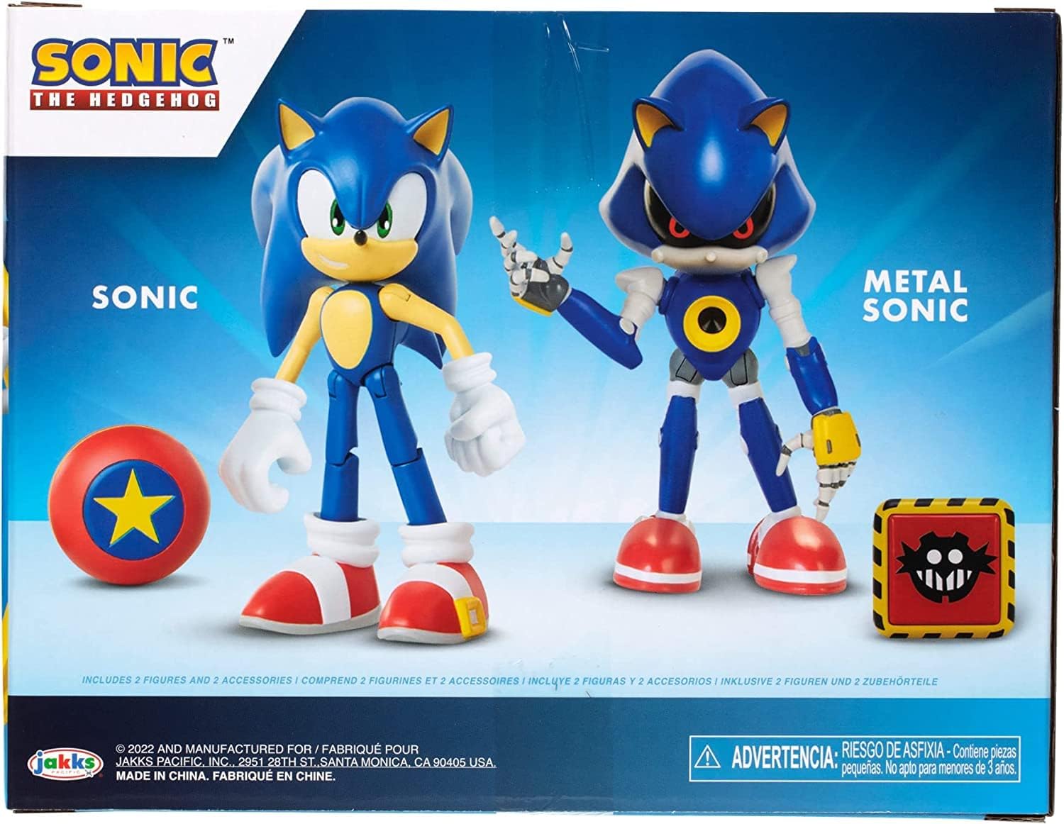 4" Action Figure 2 Pack Y3862