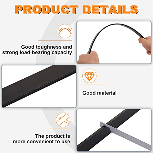 36 Pcs Hanging File Rail and Clip Set (Plastic) A746303