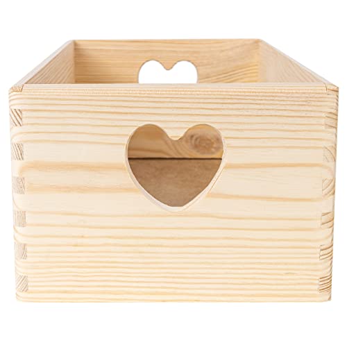 Large Black Wooden Nesting Crate with Handles C79166