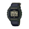 Green Resin Nylon Quartz Digital Watch G672088