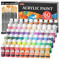 50 Colors 2oz Acrylic Paint Set E623