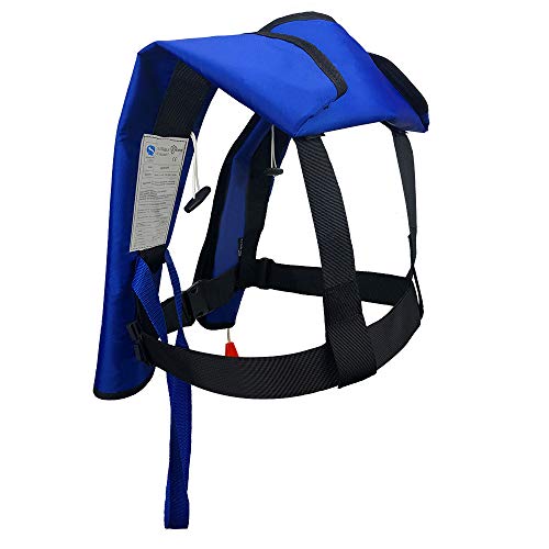 Blue Auto Inflatable Life Jacket U369