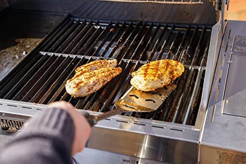 4-Burner Propane Gas Grill Stainless Steel with Rotisserie Kit I776