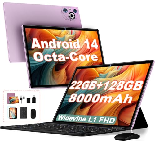 22GB RAM+128GB ROM 10.1 Inch Octa-Core Android 14 Tablet R72865