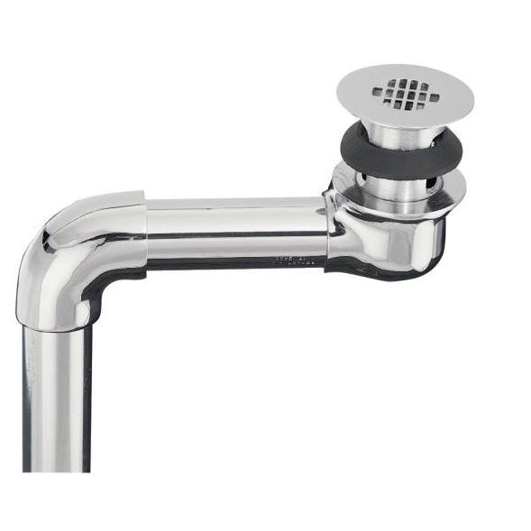 Offset Grid Drain, Polished Chrome T3896