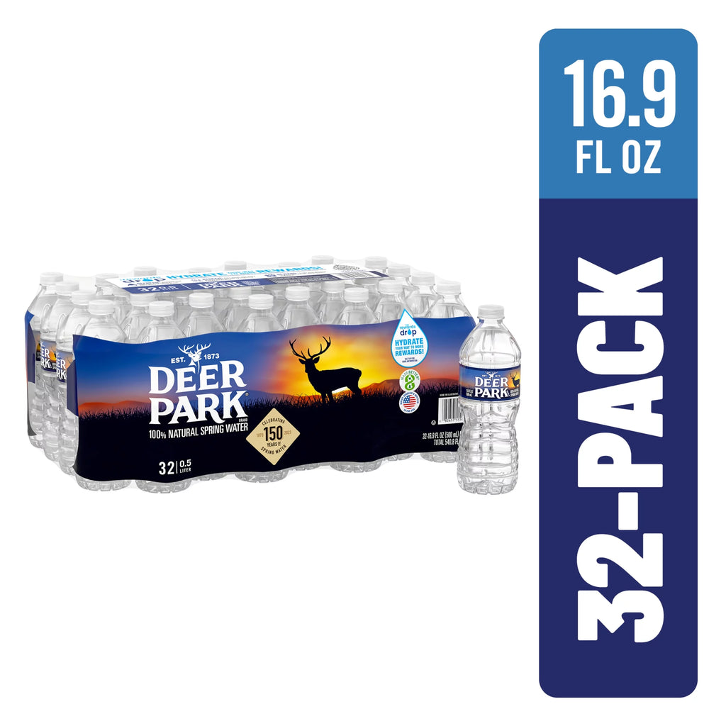 16.9-ounce Plastic Spring Water (Pack of 32) N7665