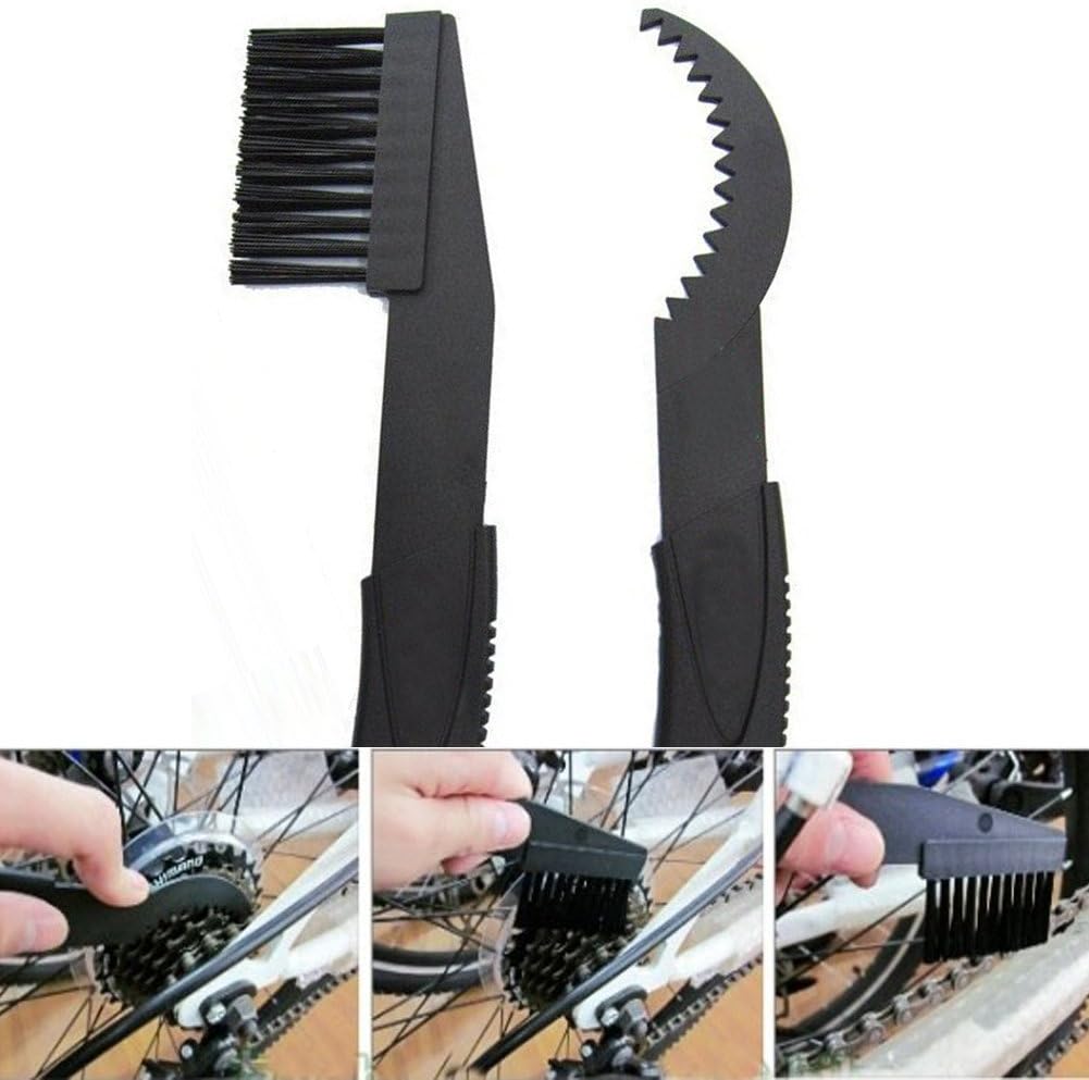 Bike Chain Scrubber Chain Brush Gear Cleaner Bicycle Clean Tool Set N948