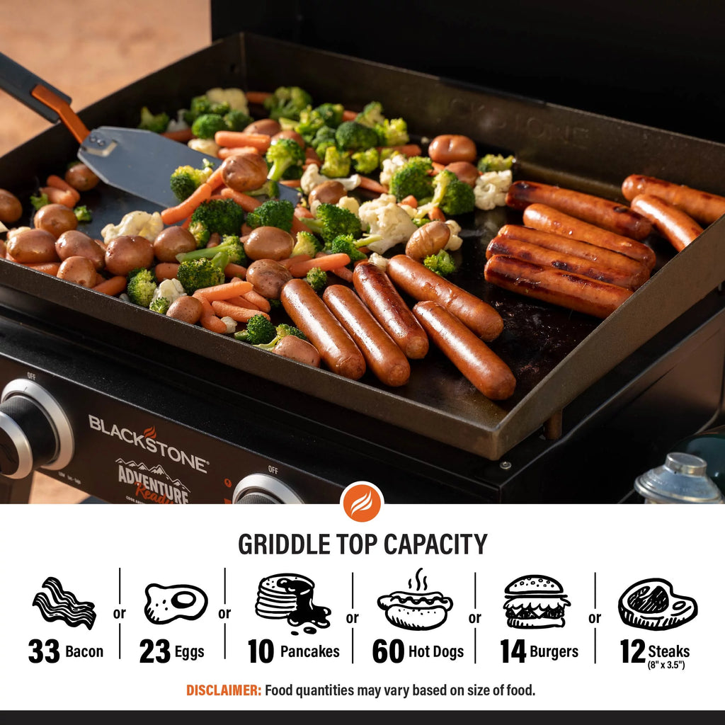 22 Propane Griddle with Stand and Adapter Hose G581