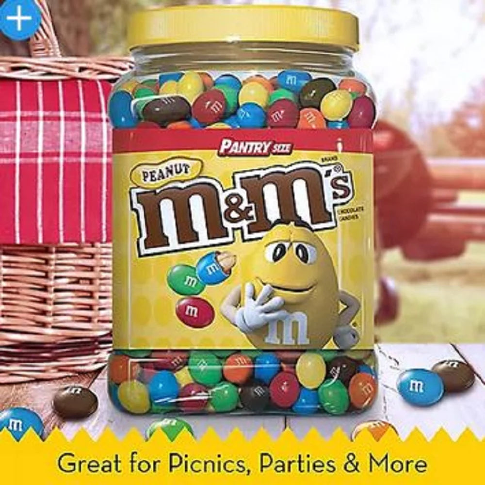 62 oz Peanut Milk Chocolate Candy Jar F60689