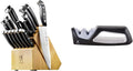 15-Piece Knife Set with Block and Knife Sharpener V92688