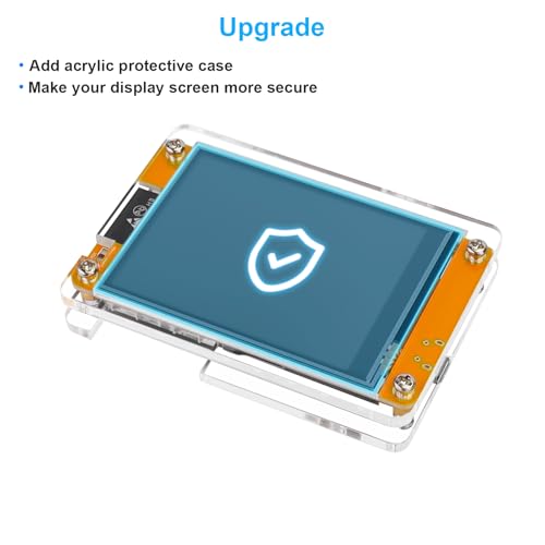 2 Pack 2.8" ESP32 Development Board WiFi Bluetooth Dual-core 240x320 Smart LCD Display TFT Module Touch Screen G33900