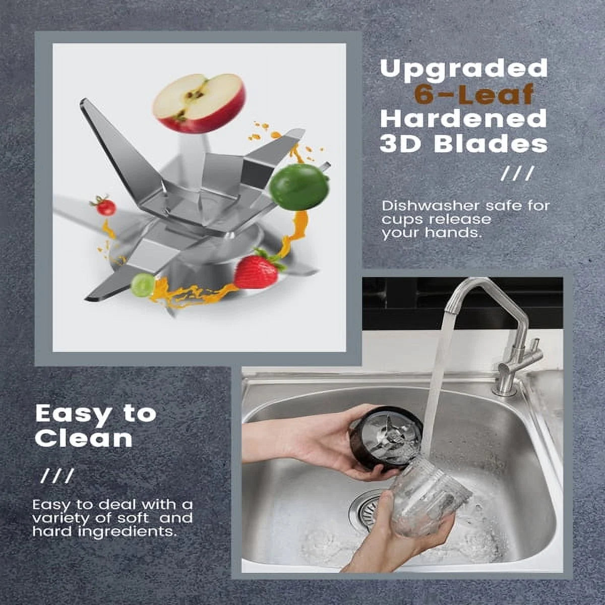 11 Pieces Smoothie Blender L6444