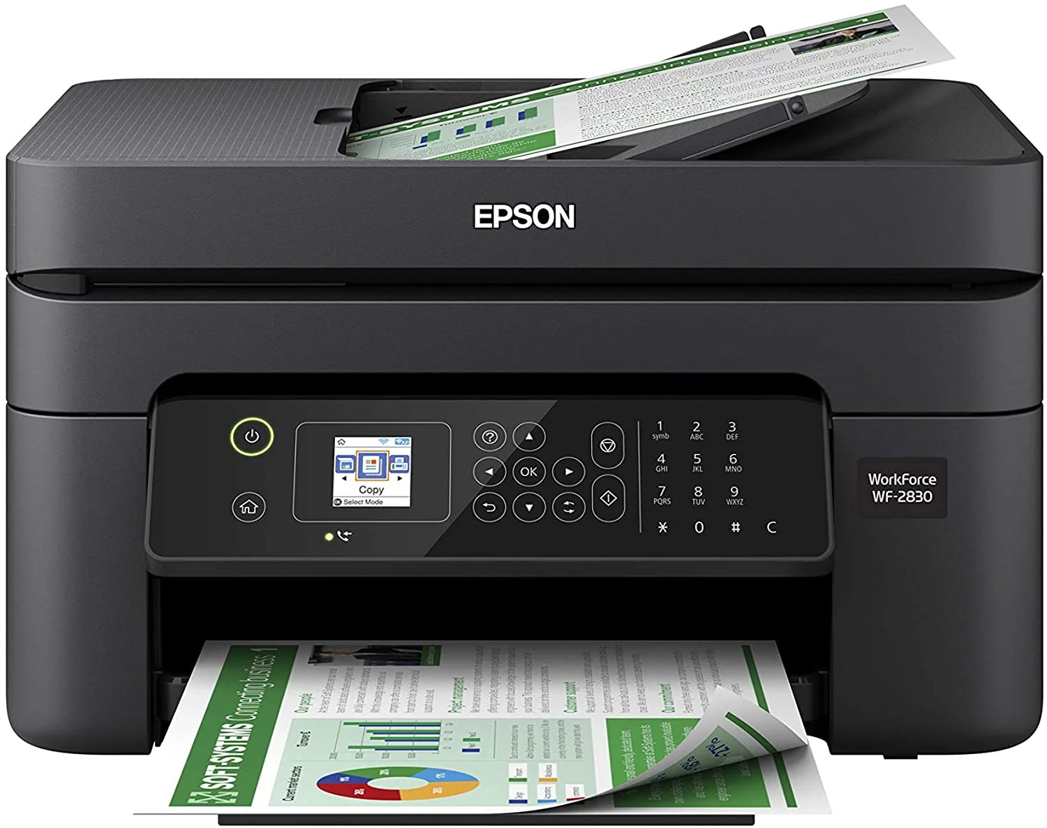Wireless Color All-in-One Printer with Scanner, Copier and Fax Y703