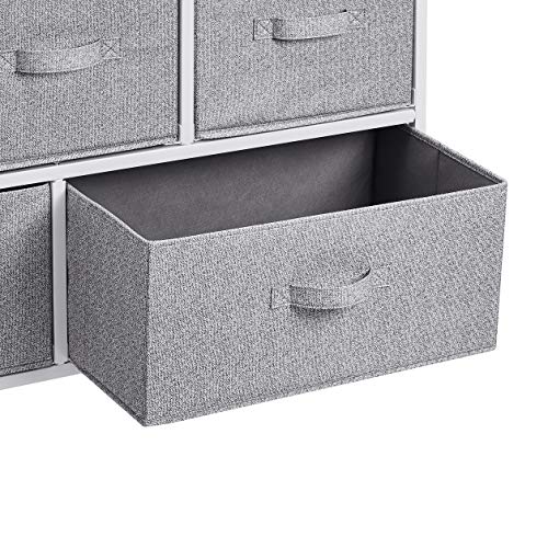 Bronze Fabric 5-Drawer Storage Organizer Unit S240