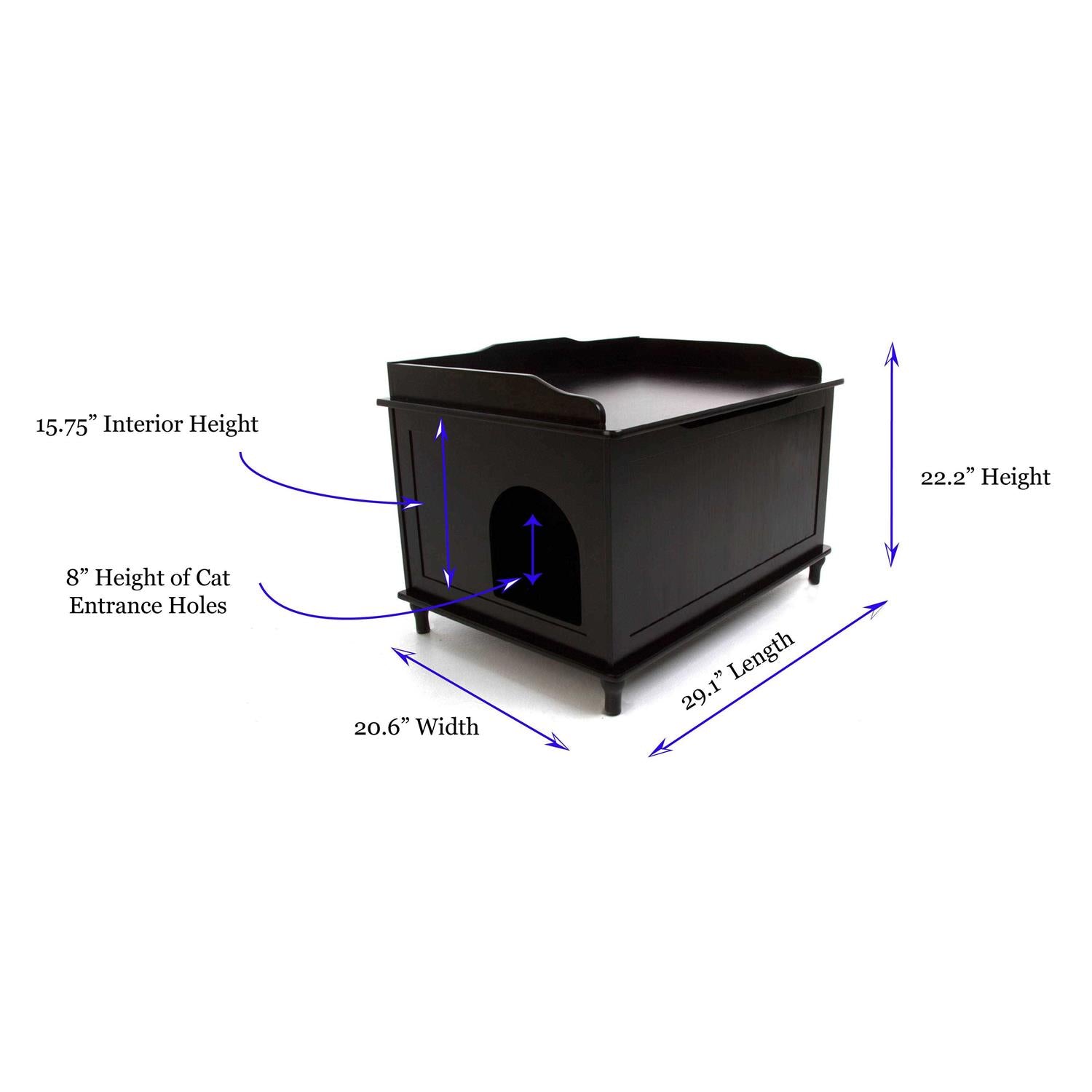 Catbox Enclosure Litter Box P978