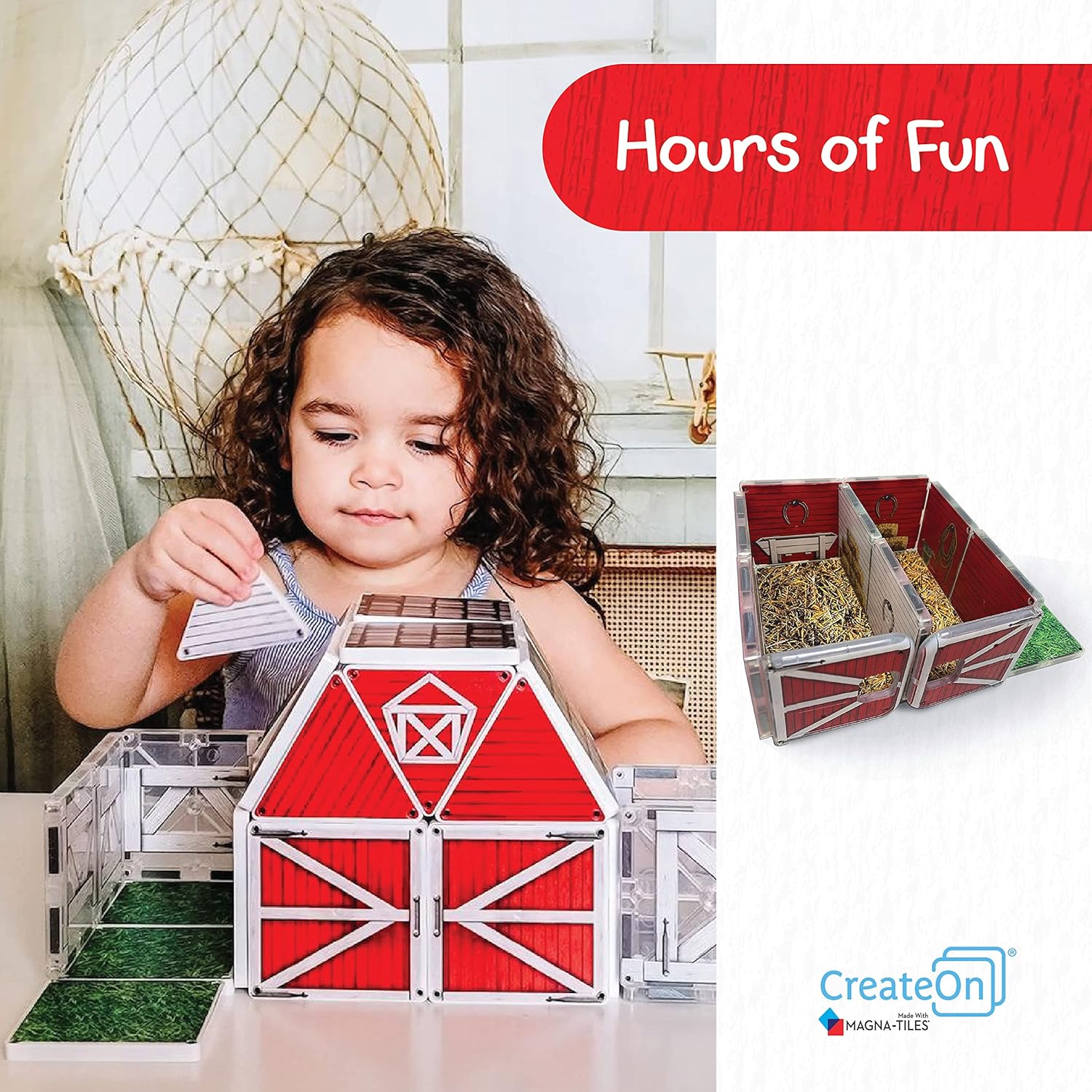 29 Piece Magnetic Building Tile Set R498877