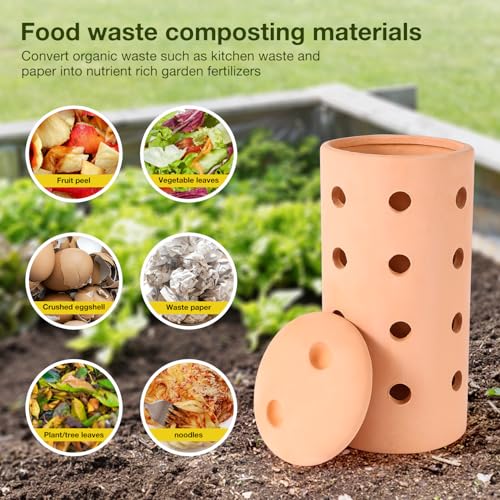 Clay Worm Composting Bin V7040