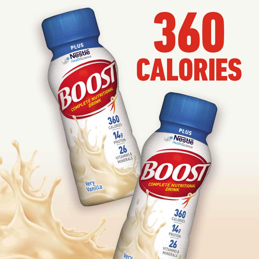 Very Vanilla 8 fl oz Bottle 12 Pack Nutritional Drink N831498