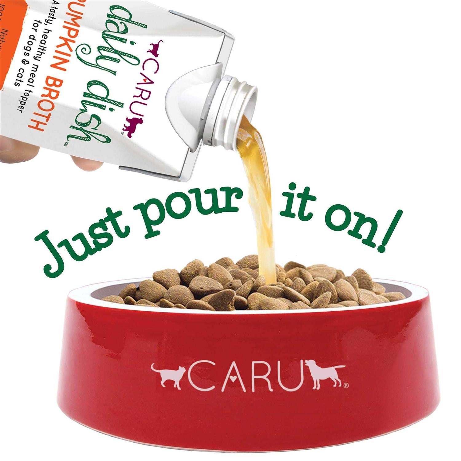 Pumpkin Broth Meal Topper for Cats & Dogs A806722