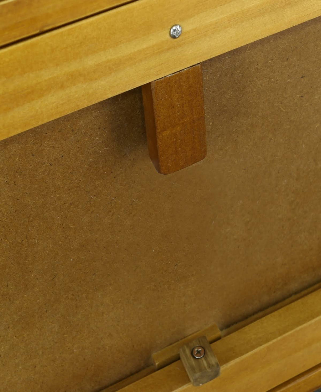 Warm Brown Console Table with Concealed Drawer Q496264