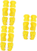 18 pcs Set Elbow Pads Knee Protector Wrist Guards Protective Gear Q984633