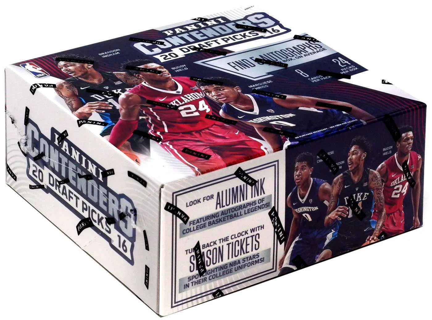 2016-17 Contenders Basketball Trading Card HOBBY Box V75627