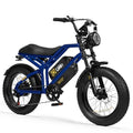 1500W Peak Motor 20" Fat Tires 28MPH Electric Bike with Removable Battery I71469