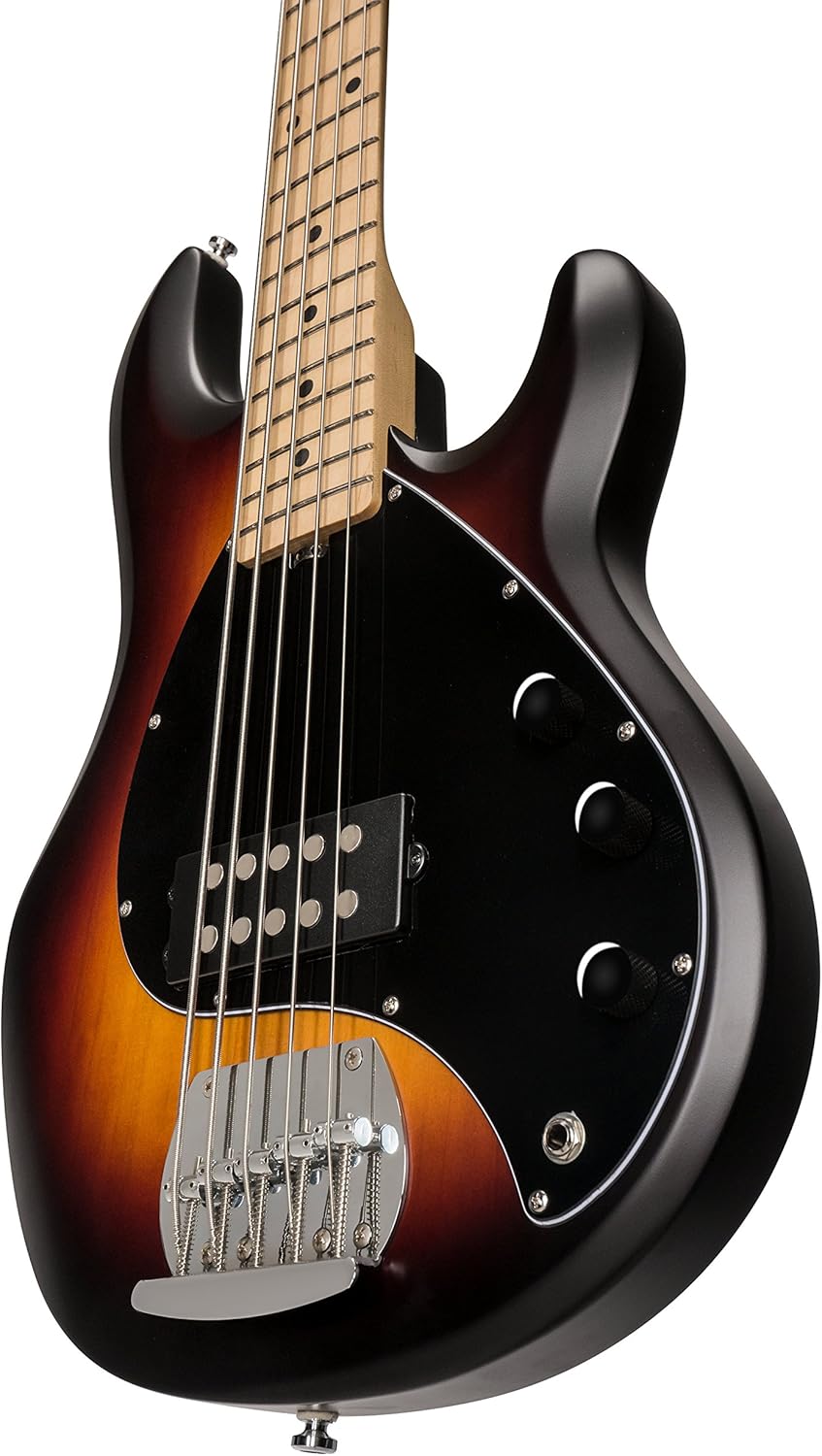 Vintage Sunburst Satin 5-String Bass Guitar O10567