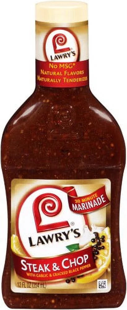 12 Fl Oz Steak & Chop Marinade (Pack of 3) K7264