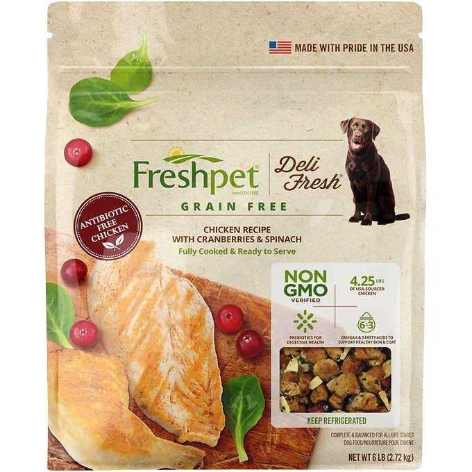 Freshpet Select Deli Fresh Chiken Recipe with Cranberries & Spinach B186272