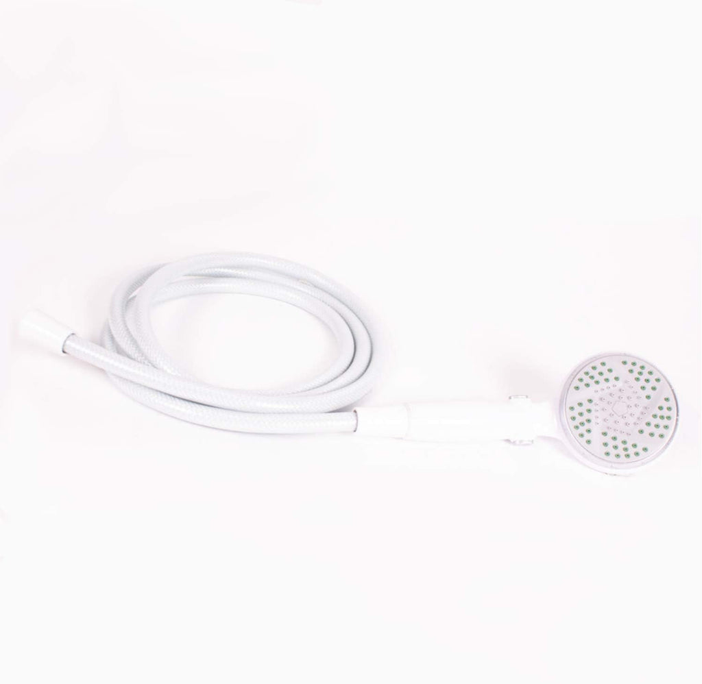 White Handheld Shower Head with 84" Hose J20095