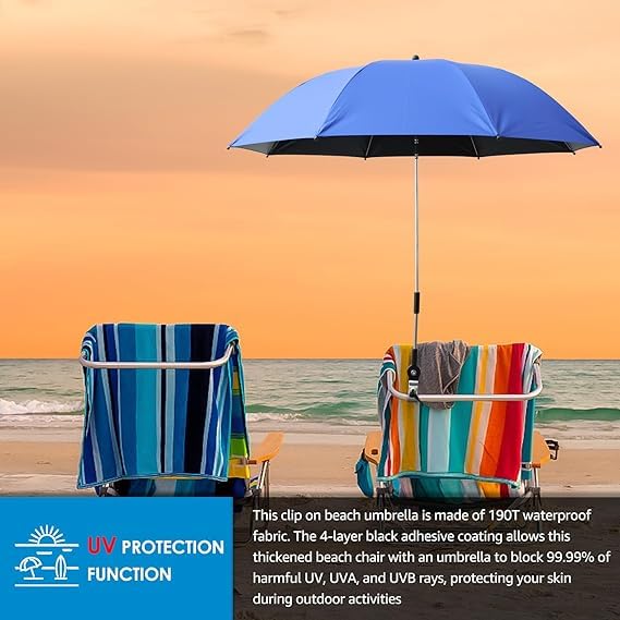 48 inches UPF 50+ Clip on Umbrella P103303