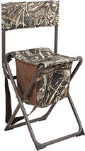 Camouflage Folding Seat Stool with Storage Pocket B257487