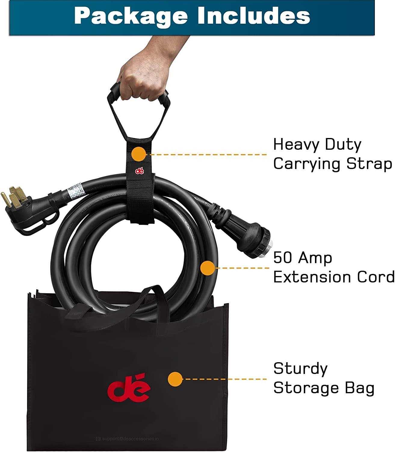 50 Amp Generator Cord Y542