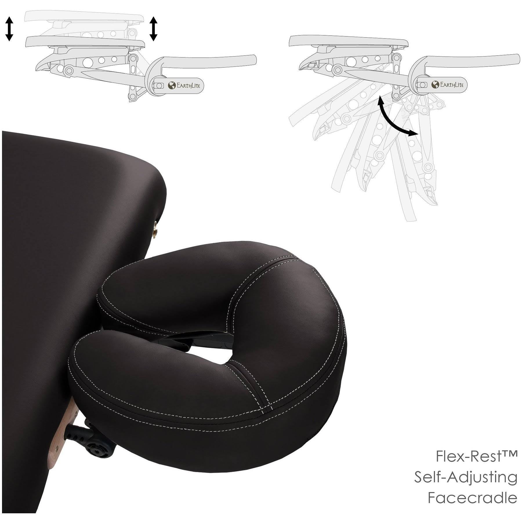 Black Portable Massage Table Package U77072